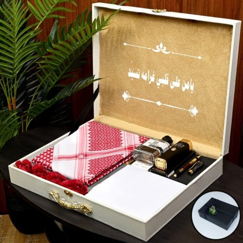 بوكس افخم الهداياء التذكارية مميز مع نحت الاسم حسب...