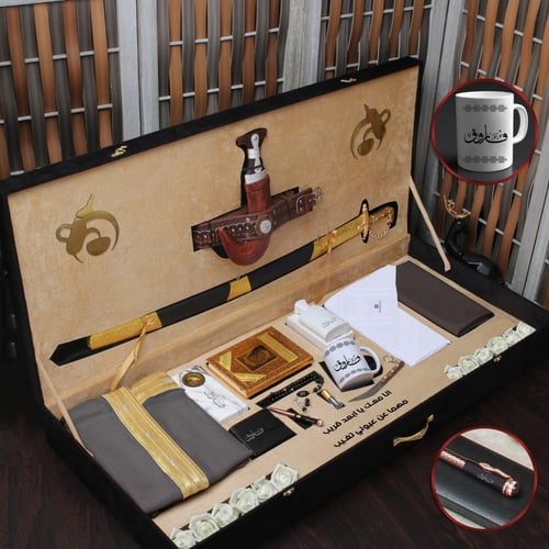 بوكسات هدايا رجالي ملكي الزواج والتخرج سيف ومشلح ت...