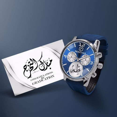 ساعة رجالي تصميم حسب الطلب