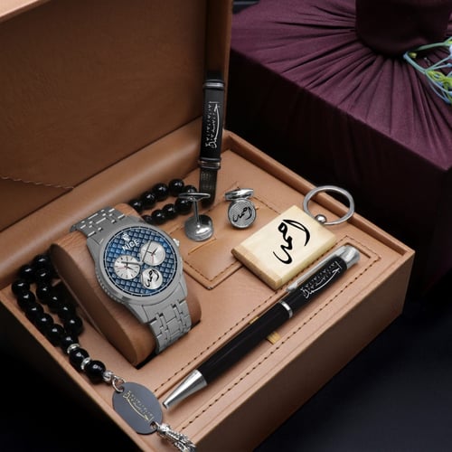 طقم رجالي راقي ساعة تصميم حسب الطلب موديل M-18