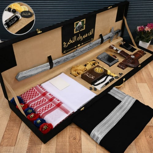 بوكسات هدايا رجالية زواج وتقاعد وترقية سيف وخنجر و...