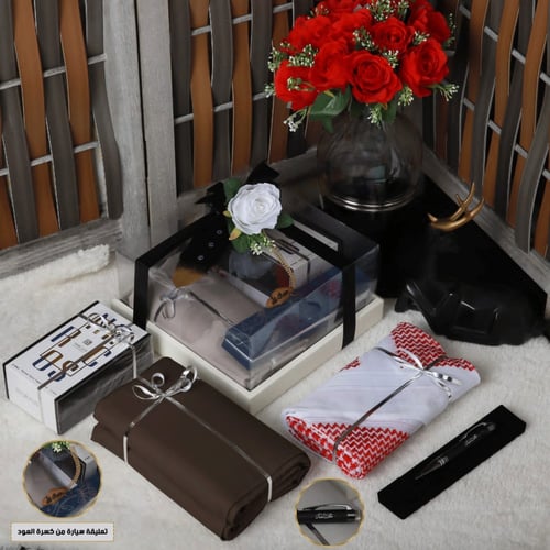 هدايا شتوية بوكس شتوي قماش شماغ الموديل HM-344500