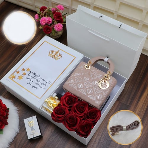 طقم نسائي شنطة بشكل راقي وانيق موديل MY-1254