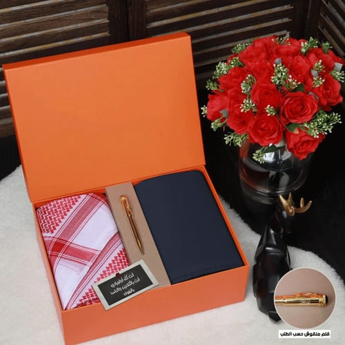 هدايا شتوية بوكس شتوي قماش شماغ ىالموديل HM-34456