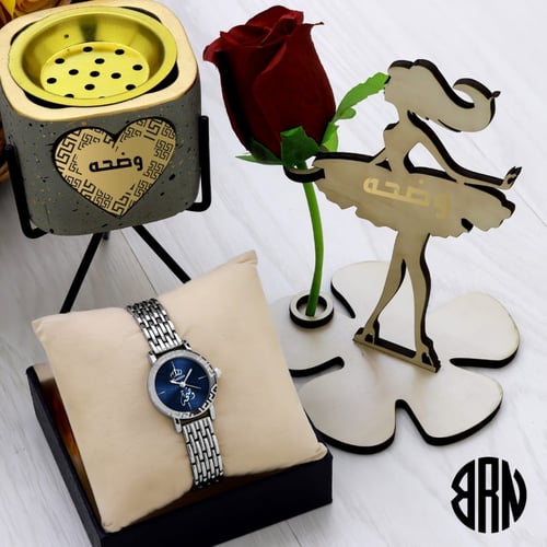 اطقم ساعات نسائية مميزة مع مبخرة وتساند تصميم الاس...