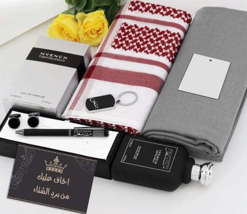 هدايا شتوية بوكس شتوي قماش شماغ ىالموديل HM-23411