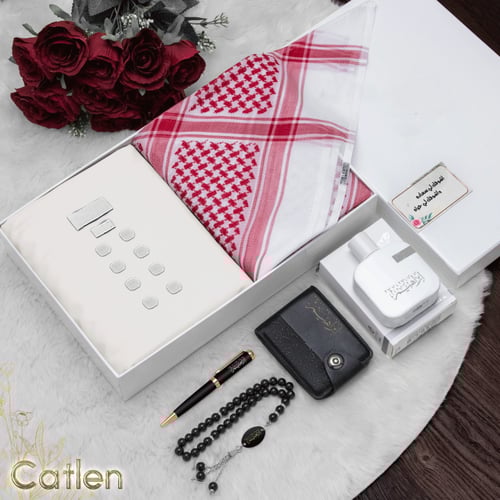 هدايا رجالي شتوي فخمة مع شماغ موديل HM-8822