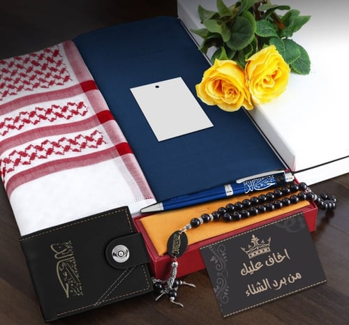 هدايا شتوية بوكس شتوي قماش شماغ الموديل HM-87900