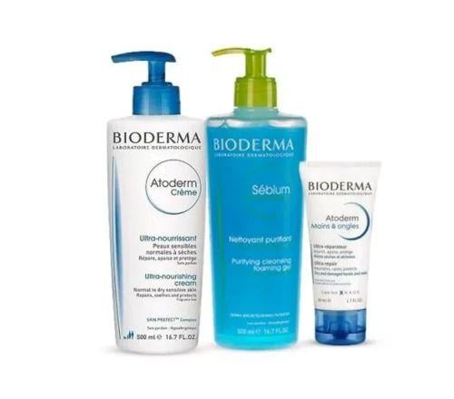 مجموعة العناية والترطيب من بيوديرما