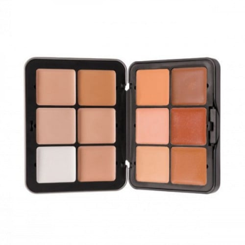 باليت كنتور كريمي 12 لون ميك اوفر CC01