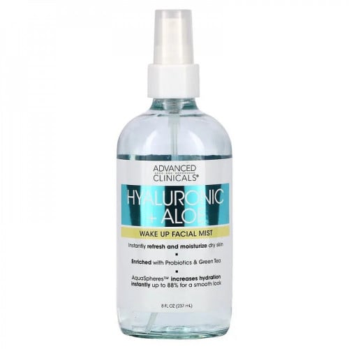 ادفانسد كلينيكالز بخاخ الوجه بالهيالورونيك والصبار...