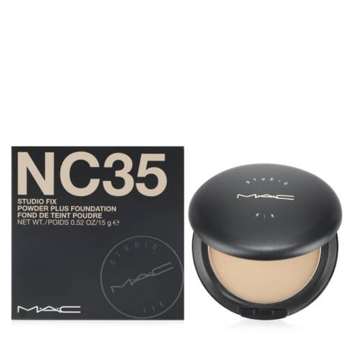 ماك بودرة أساس مضغوطة بلس ستوديو فيكس - NC35