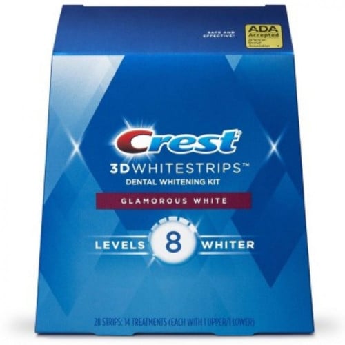 كرست - شرائح لتبييض الأسنان 28 شريط Glamorous Whit...