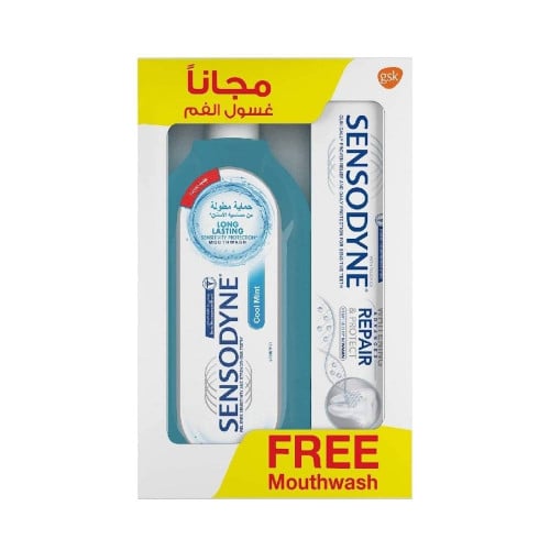 سنسوداين معجون اسنان+غسول