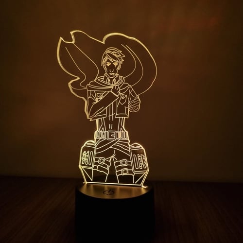 إنارة ليلية مع ريموت تحكم أروين