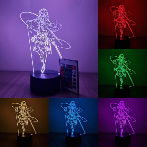 إنارة ليلية مع ريموت تحكم ليفاي 1