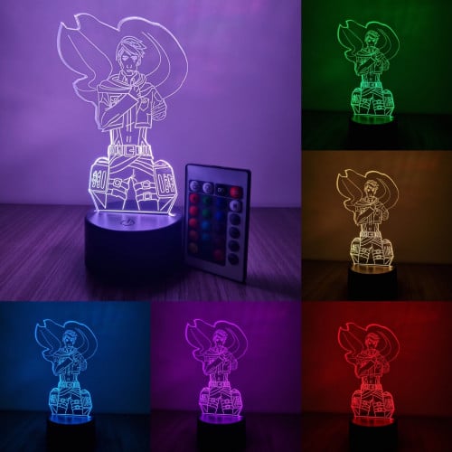 إنارة ليلية مع ريموت تحكم أروين