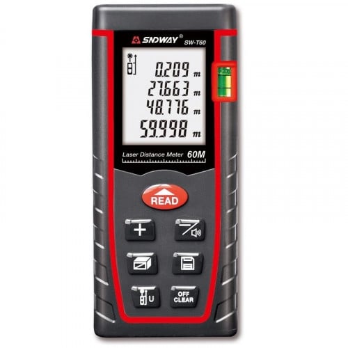 جهاز SNDWAY لقياس المسافات بالليزر حتى 60 متر