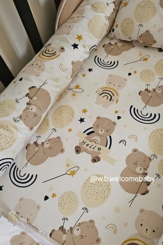 سرير متنقل /مخدة راس /حقيبه صغيره