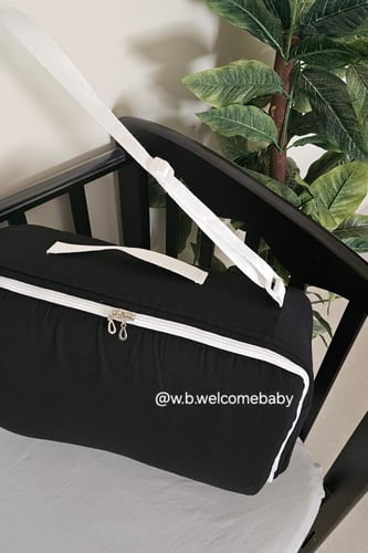 سرير متنقل /مخدة راس /حقيبه صغيره لاغراض البيبي /ل...