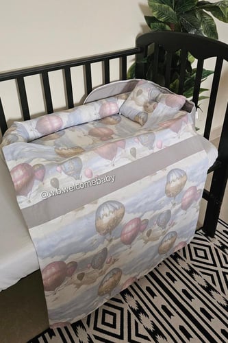 سرير متنقل/مخدة راس /حقيبه صغيره لاغراض البيبي /لح...