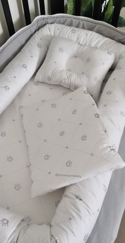 سرير متنقل/مخده راس/حقيبه صغيره