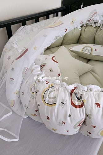 سله دائريه/مخده الغيمه /مخده النجمه /ناموسيه وتعلي...