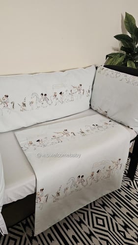 طقم لحاف سرير البيبي