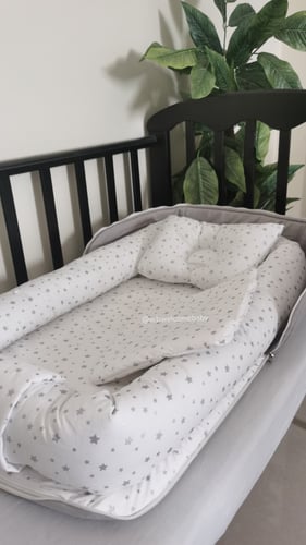 سرير متنقل /مخده راس /حقيبه صغيره