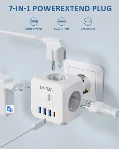 شاحن متعدد 7 في 1