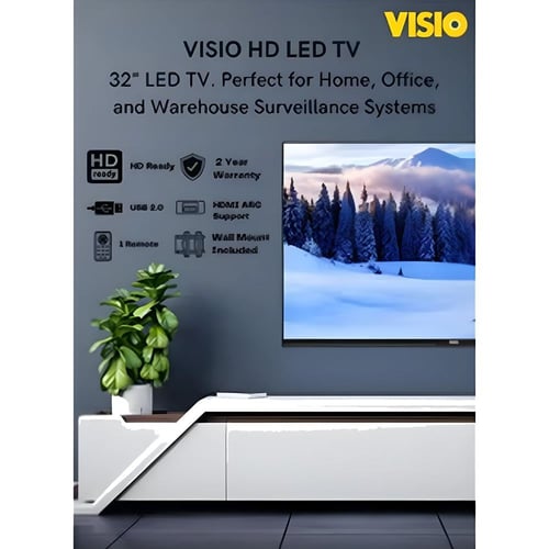 شاشة تلفاز VISIO عالية الجودة 32 بوصة بجودة FRAMEL...