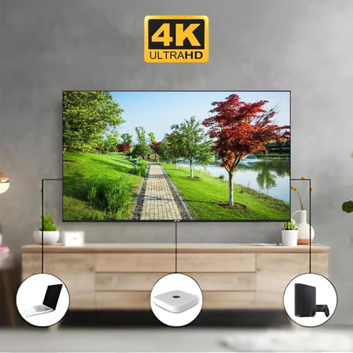 شاشة تلفاز Telezone الذكية 55 بوصة FRAMELESS LED -...