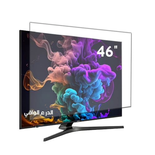 واقي شاشة تلفزيون 46 بوصة مسطحة الدرع الواقي ضد ال...