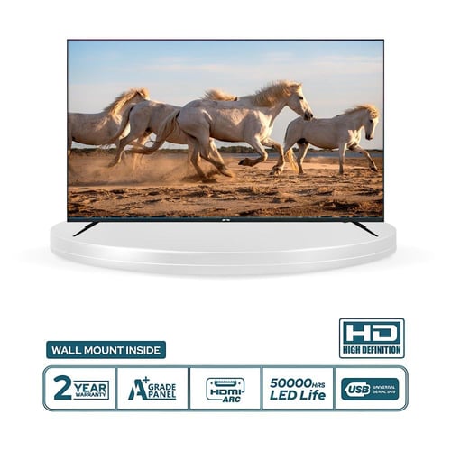 شاشة تلفاز Telezone الذكية 65 بوصة FRAMELESS LED -...