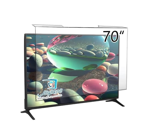 واقي شاشة تلفزيون 70 بوصة مسطحة الدرع الواقي ضد ال...