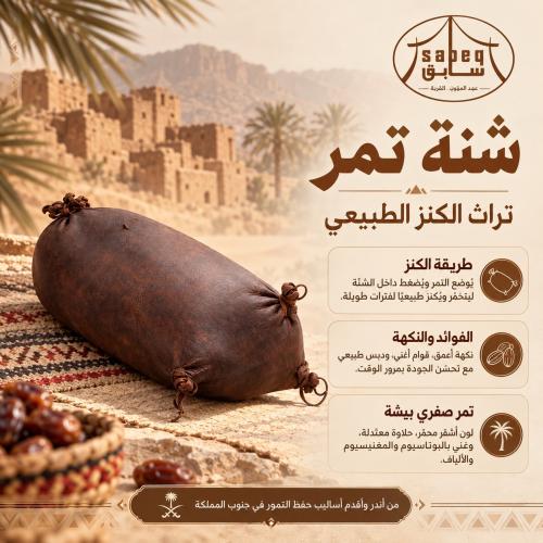 شنة تمر صفري بيشة فاخر