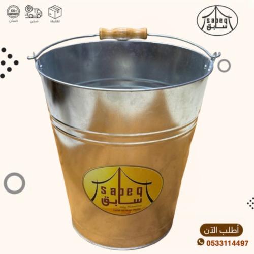 سطل حليب المونيوم وسط 12لتر