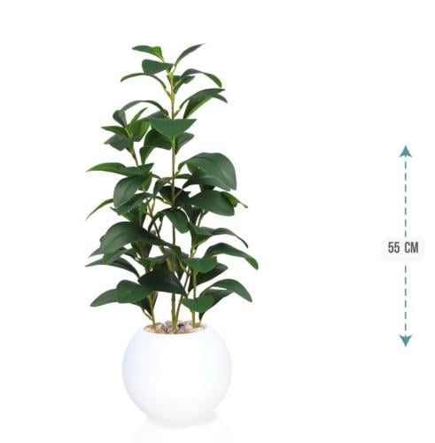 فيكس صناعي الطول 60 سم حوض ابيض