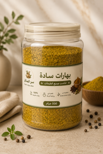 بهارات سر المذاق سادة ٥٠٠ جرام
