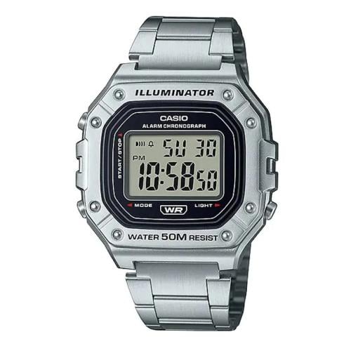 ساعة رقمية من كاسيو W-218HD-1AVDF
