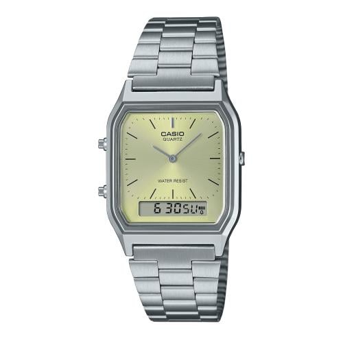 ساعة دبل تايم من كاسيو AQ-230A-9AMQY