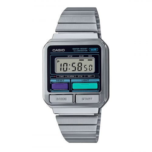 ساعة كلاسيكية من كاسيو A120WE-1ADF
