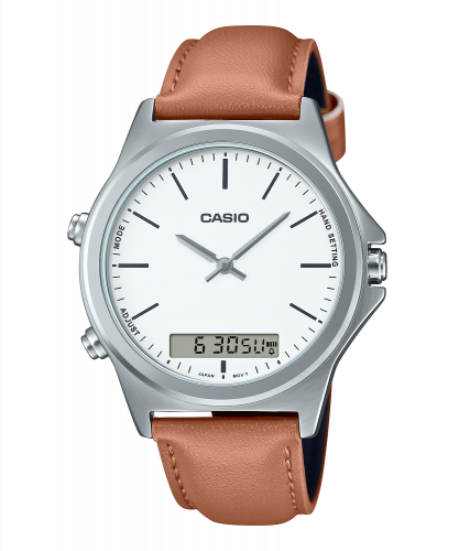 ساعة توقيتين من كاسيو MTP-VC01L-7EUDF
