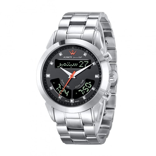 ساعة الوتر دبل تايم ستيل WM-10S-S2