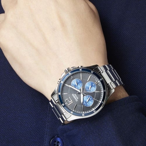 ساعة رجالي من كاسيو MTP-1374D-2AVDF