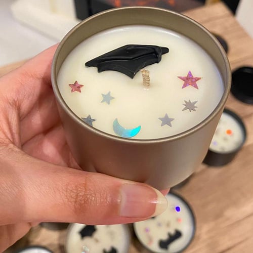 شمعة التخرج - ذهبي -