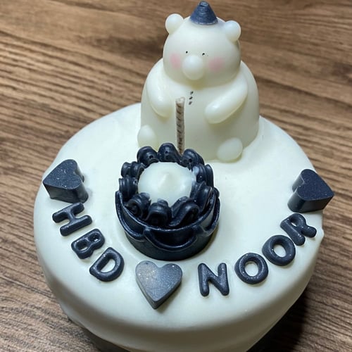 شمعة كيكة الميلاد