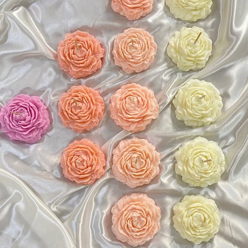 شمعة وردة الجوري