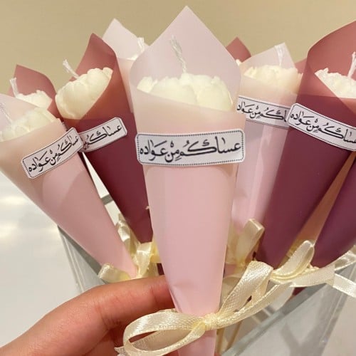 شمعة البيوني مغلفة فردي