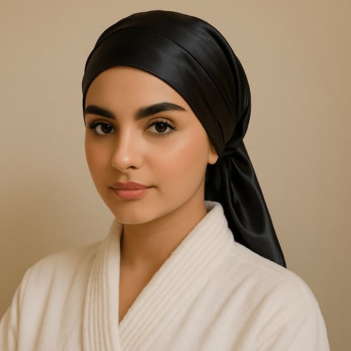 توربان حرير توت طبيعي 100%